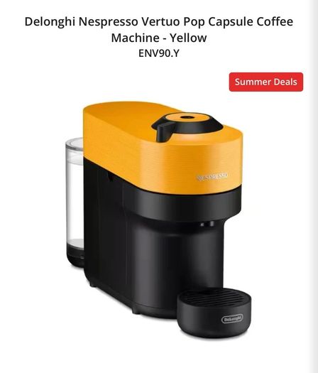 Nespresso Coffee Machine
