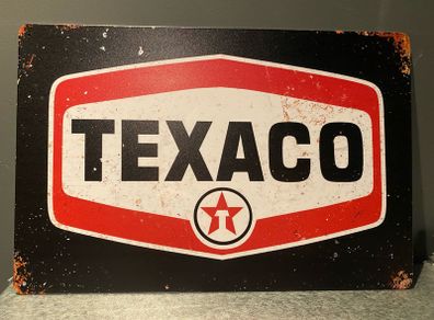 Texaco Tin Metal sign
