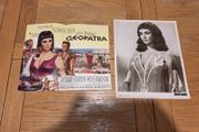 Rare 1963 Cleopatra Press Sheet &amp; Press Kit Photo Elizabeth Taylor