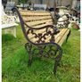 Garden Bench Cast Iron Ends KAS1110 Image 2