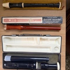 Vintage New Recorders x 3