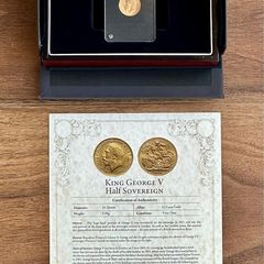 King George V Half Sovereign Gold
