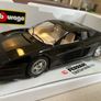 Ferrari Testarossa 1/18 Burago Rare Black Image 4