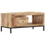 Coffee Table 88x50x42 cm Solid Mango Wood Image 5