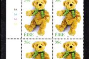 2002 Ireland Greetings Commemorative Stamp Plate Block 1A1A1A1A Mint Never Hinged (MNH)