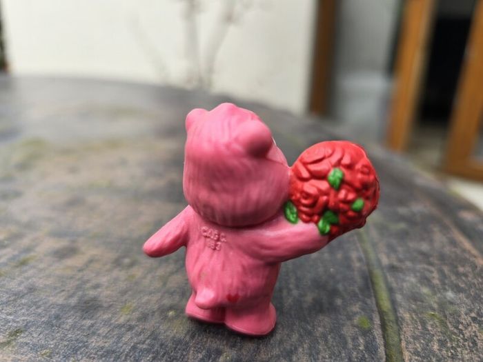 Lots of Heart Love Bear Carebear Mini Figure 1983-1984 Kenner A.G.C.