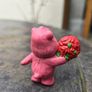 Lots of Heart Love Bear Carebear Mini Figure 1983-1984 Kenner A.G.C. Image 3