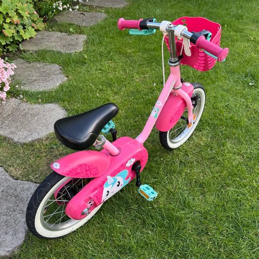 Kids 14" Bike Unicorn 3-5 year old - Stabilizers - Great condition