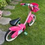 Kids 14" Bike Unicorn 3-5 year old - Stabilizers - Great condition Image 3