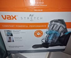 vax air stretch pet bagless cylinder vacuum
