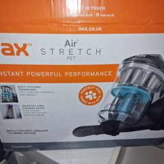 vax air stretch pet bagless cylinder vacuum