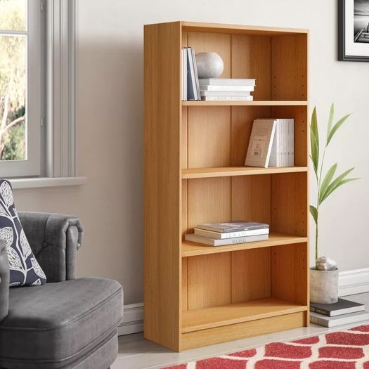 Morgan 150cm X 80cm Standard Bookcase Multiple Colours Available (free Postage)