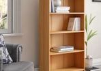 Morgan 150cm X 80cm Standard Bookcase Multiple Colours Available (free Postage)