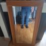 Solid Oak Mirror Image 2