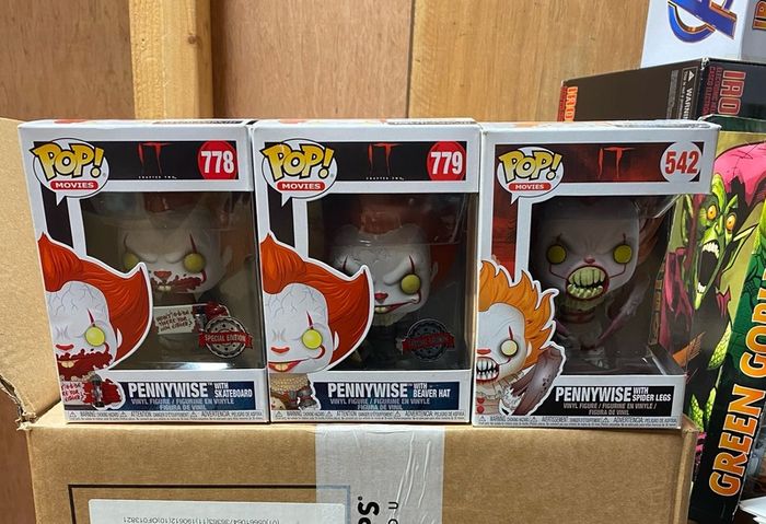 Various Pennywise Toys