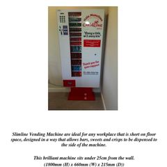 Slim vending machines