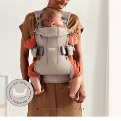 babybjorn one carrier pearly pink