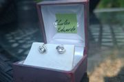 Lovely Vintage Charles Edwards Sterling Silver Earrings