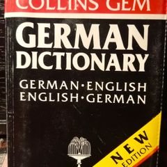 Collins Gem German Dictionary.