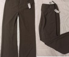 Brown Dressy Trousers, New With Tags,