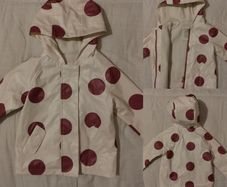 Hooded Fleeced Lined Raincoat