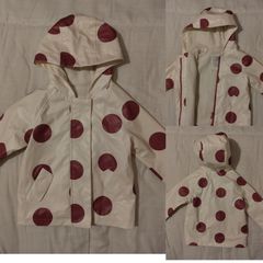 Hooded Fleeced Lined Raincoat