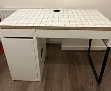 Ikea Micke Desk White 105x50