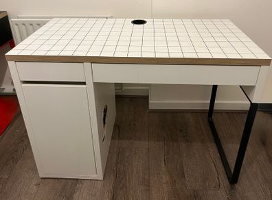 Ikea Micke Desk White 105x50