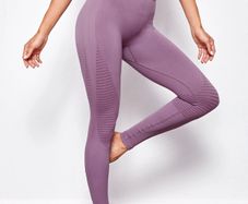 Gym leggings purple
