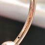 Pandora bangle bracelet 14k rose gold plated Image 3