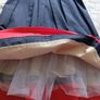 Navy Dress with underskirt Image 4