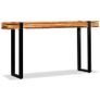 Console Table Solid Reclaimed Wood Adjustable Image 8