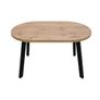 Arvian Round Extandable Dining Table 80cm to 130cm Image 8