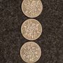 6 Genuine British Silver Sixpence Coins 1928 to 1936 Image 2