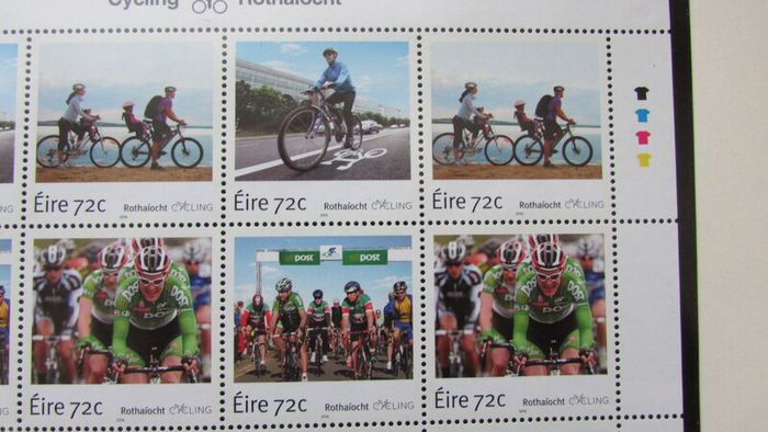 Ireland 2016.Cycling in Ireland.Stamp Sheetlet.MNH.