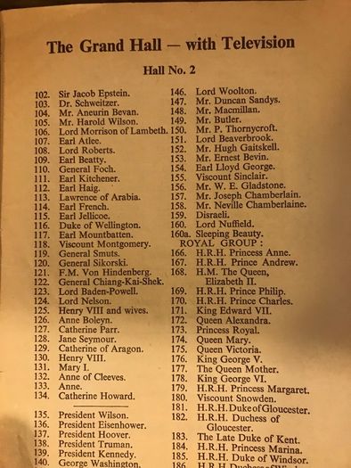 Vintage Blackpool Brochure of Louis Tussauds