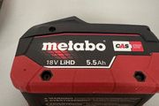 Metabo 5.5 ah Lihd battery new
