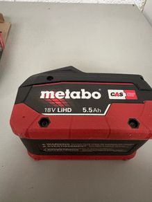 Metabo 5.5 ah Lihd battery new