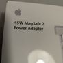 Apple 45w mag safe to power adaptor Image 2