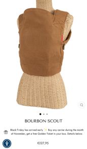 Love Sakura Bloom Scout baby carrier