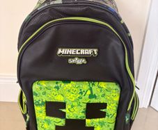 Smiggle Minecraft Trolley Backpack School Bag