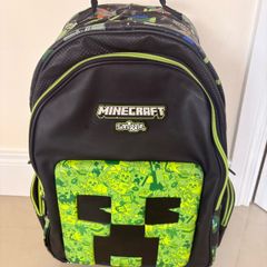 Smiggle Minecraft Trolley Backpack School Bag