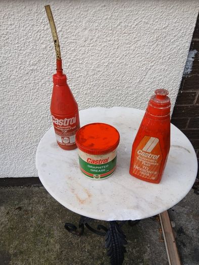 vintage castrol lot