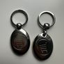 Shopping trolley token keychains Image 3