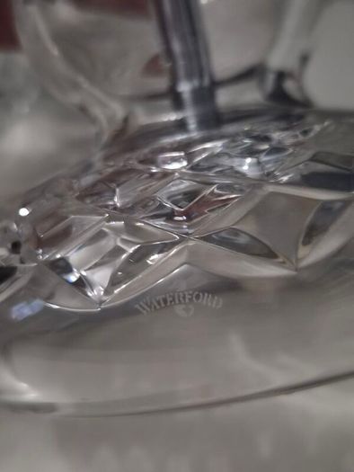 Genuine Waterford Crystal Hurricane 2 piece lamp