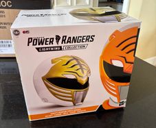 Power Rangers - White Ranger Helmet - sealed