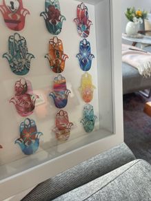 "See no evil " 3 d framed painting