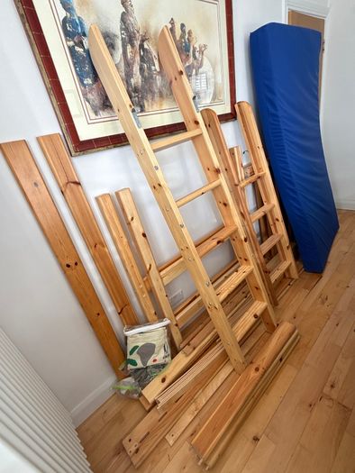 Flexa bed single semi high & high frames