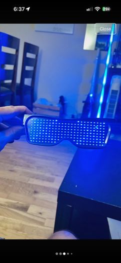Funky LED glasses