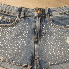 Girls rhinestone shorts